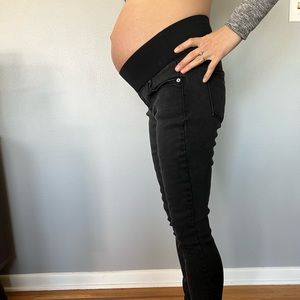 GAP Maternity Black Skinny Jeans